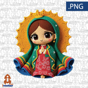 GUADALUPANA-CROCHET-PNG-ALTA-CALIDAD-300x300 VECTORES Y RECURSOS