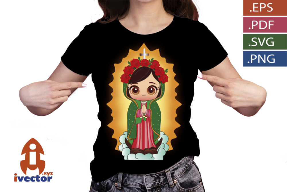GUADALUPANA-MEXICANA-VECTOR-EDITABLE_O2 GUADALUPANA MEXICANA VECTOR EDITABLE