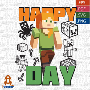 HAPPY-DAY-MINECRAFT-PERSONAJE-VECTOR-EDITABLE_Mesa-de-trabajo-1-300x300 VECTORES Y RECURSOS