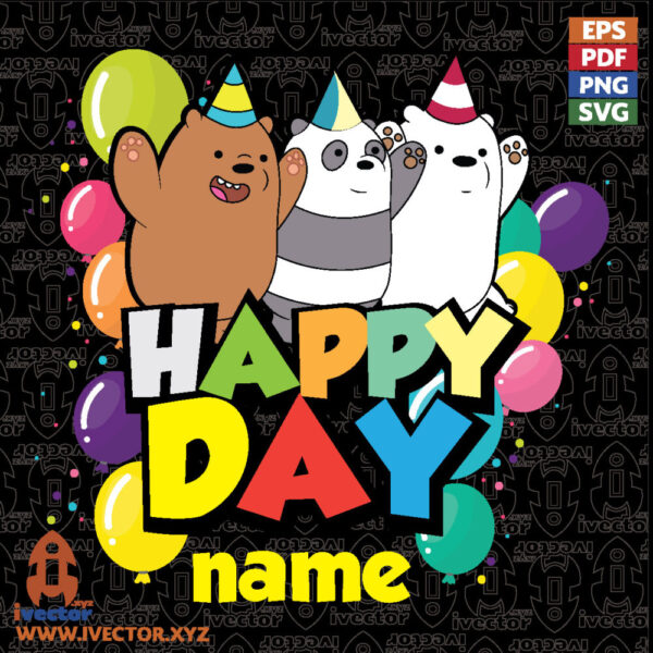 HAPPY-DAY-OSOS-ESCANDALOSOS-VECTOR_Mesa-de-trabajo-1-600x600 Vectores completamente editables