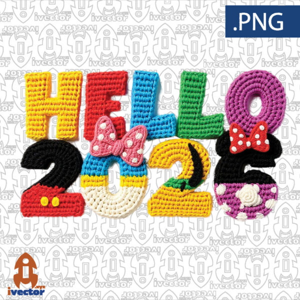 HAPPY-NEW-YEAR-2026-DISNEY-MICKEY-MOUSE-CROCHET-600x600 Vectores completamente editables