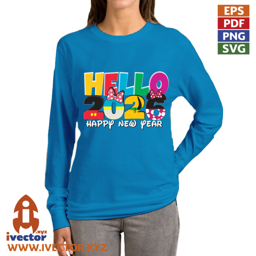 HAPPY-NEW-YEAR-2026-DISNEY-MICKEY-MOUSE-P6 HELLO 2026 HAPPY NEW YEAR MICKEY MOUSE DISNEY
