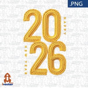 HAPPY-NEW-YEAR-2026-ESTILO-CROCHET-DORADO-PNG-ALTA-RESOLUCION-300x300 VECTORES Y RECURSOS