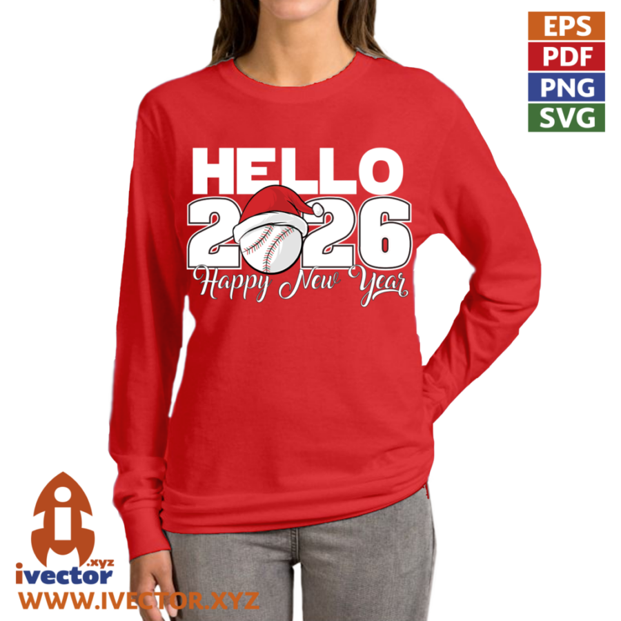 HAPPY-NEW-YEAR-BASEBALL-VECTOR-EDITABLE-P1 HAPPY NEW YEAR BASEBALL VECTOR EDITABLE