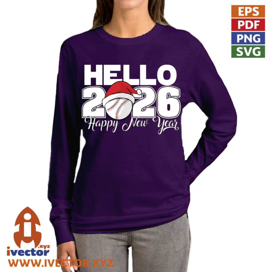 HAPPY-NEW-YEAR-BASEBALL-VECTOR-EDITABLE-P3 HAPPY NEW YEAR BASEBALL VECTOR EDITABLE