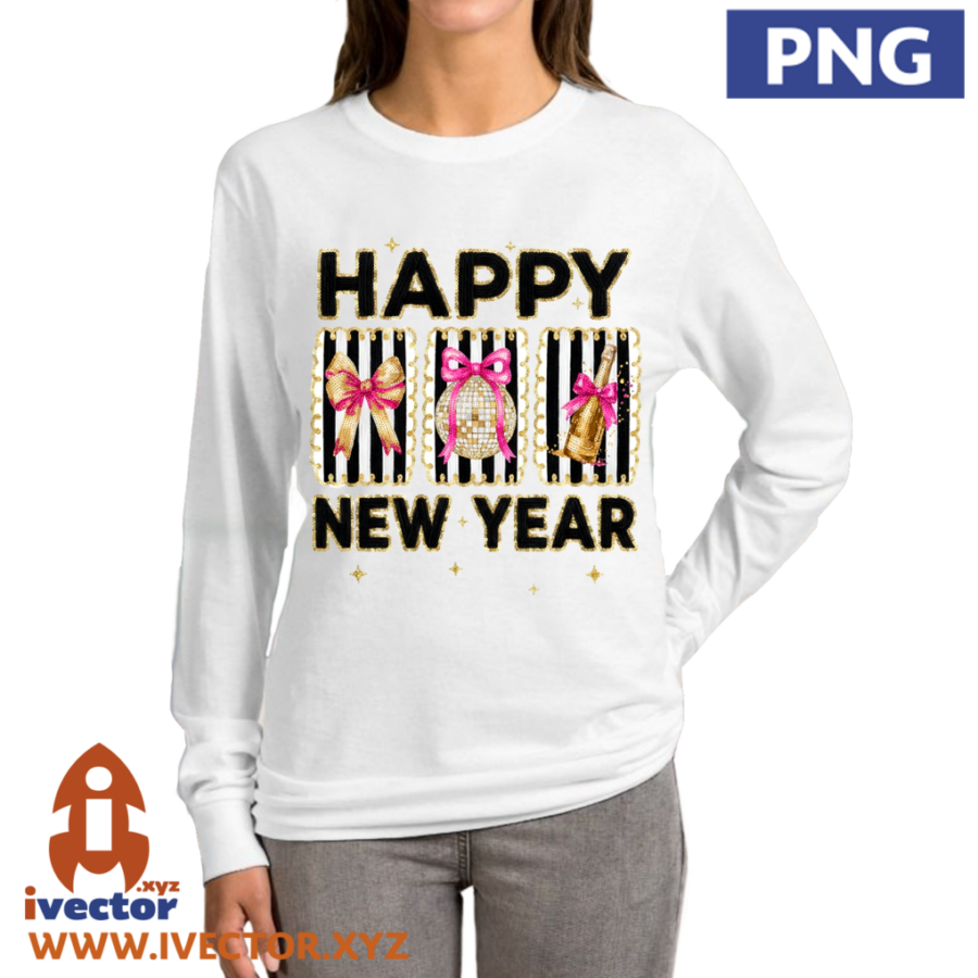HAPPY-NEW-YEAR-GLITTER-CROCHET-NEGRO-P1 HAPPY NEW YEAR GLITTER CROCHET NEGRO