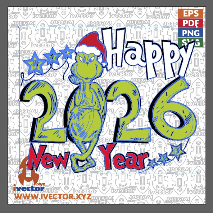HAPPY-NEW-YEAR-GRINCH-2026-EDITABLE-0 HAPPY NEW YEAR GRINCH 2026 EDITABLE