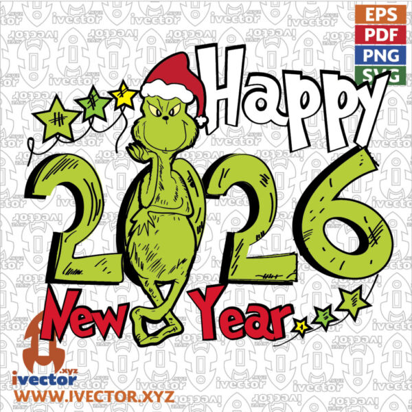 HAPPY-NEW-YEAR-GRINCH-2026-EDITABLE-01-01-600x600 Ivector - Recursos Ilimitados DTF