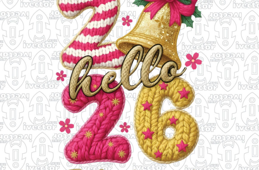 HELLO 2026 CROCHET TOO CUTE FOR 2025