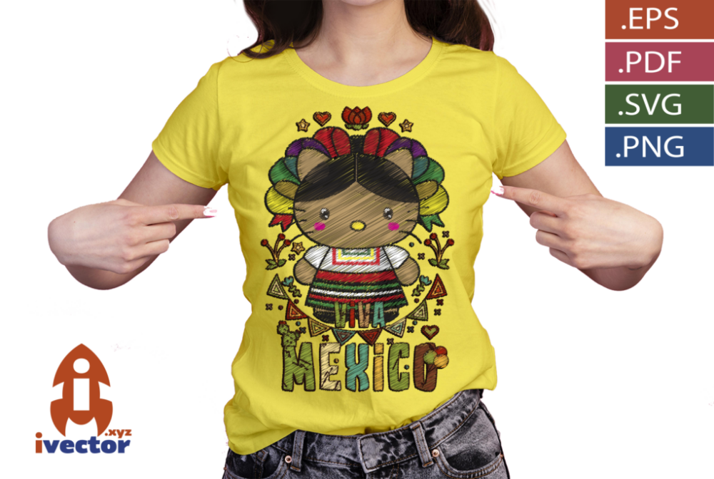 HELLOW-KITTI-MEXICANO-BORDADO-VECTORP1 HELLO KITTY MEXICANO BORDADO VECTOR
