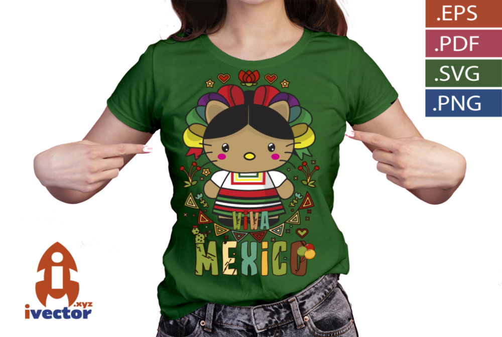HELLOW-KITTI-MEXICANO-VECTOR-EDITABLE-EPS-PDF_P4 HELLOW KITTI MEXICANO VECTOR EDITABLE EPS PDF