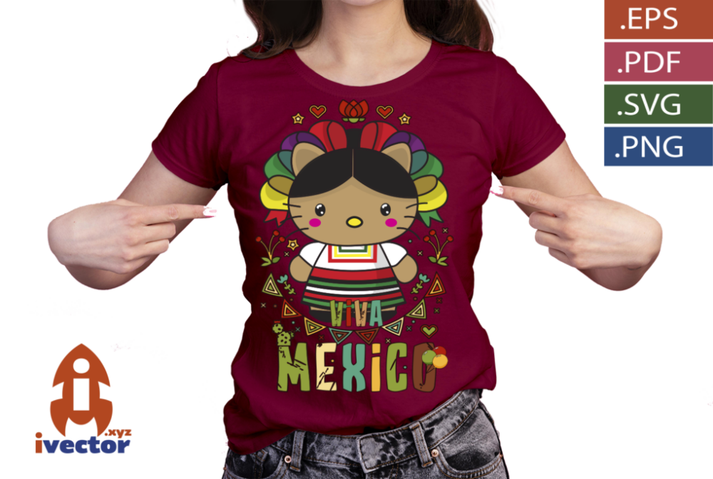 HELLOW-KITTI-MEXICANO-VECTOR-EDITABLE-EPS-PDF_P5 HELLOW KITTI MEXICANO VECTOR EDITABLE EPS PDF
