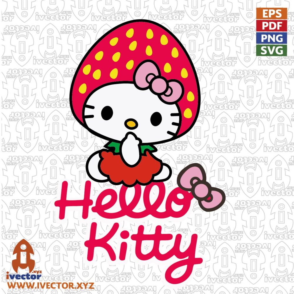 HELO-KITTY-FRESA-VECTOR VECTORES Y RECURSOS