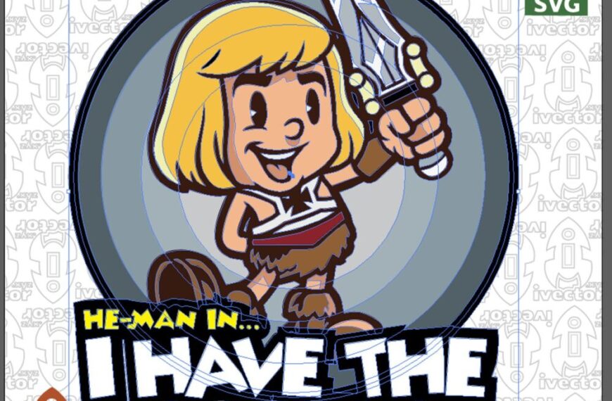 HE MAN VECTOR EDITABLE EPS PDF