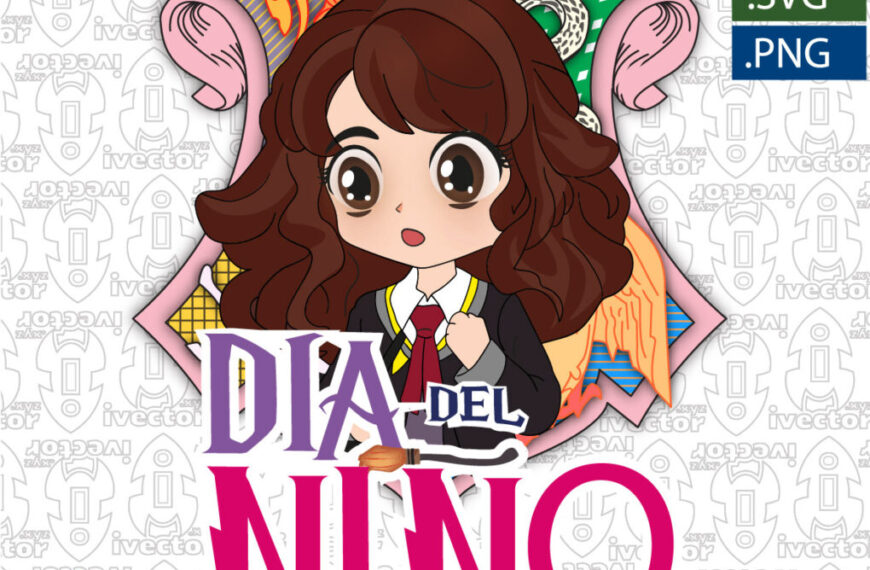 HERMIONE GRANGER DÍA DEL NIÑO VECTOR
