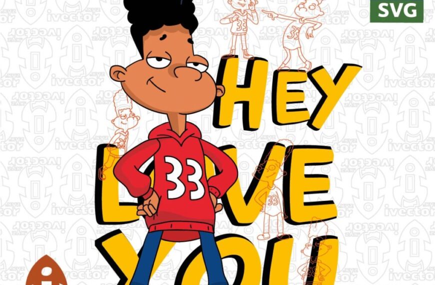 HEY GERALD LOVE YOU VECTOR EDITABLE