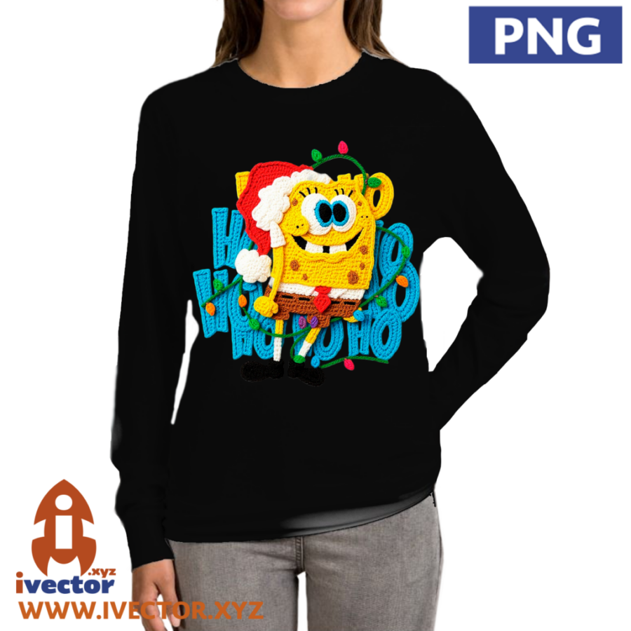 HO-HO-HO-BOB-ESPONJA-PNG-CROCHET-ALTA-CALIDADp2 HO HO HO BOB ESPONJA PNG CROCHET ALTA CALIDAD