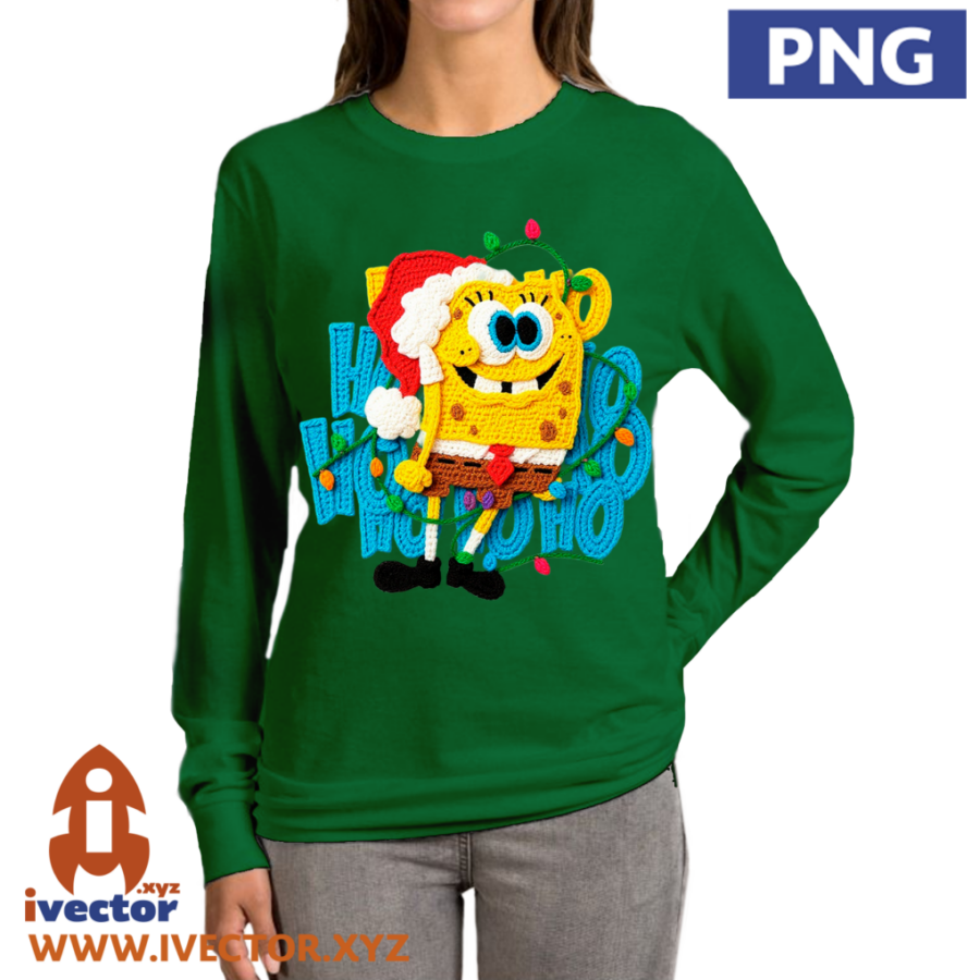 HO-HO-HO-BOB-ESPONJA-PNG-CROCHET-ALTA-CALIDADp3 HO HO HO BOB ESPONJA PNG CROCHET ALTA CALIDAD