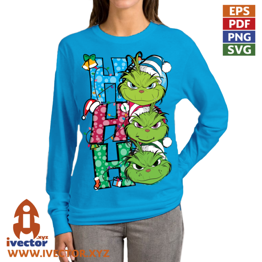 HO-HO-HO-CARITAS-GRINCH-NAVIDAD-VECTOR-EDITABLE_P3 HO HO HO CARITAS GRINCH NAVIDAD VECTOR EDITABLE