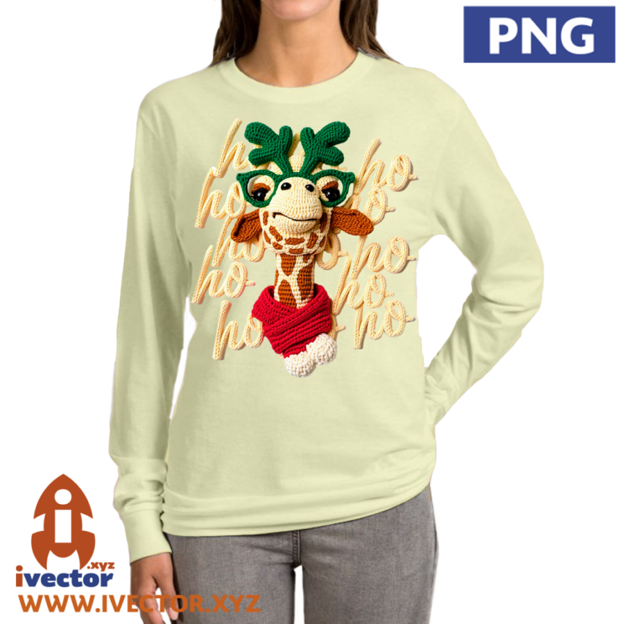 HO-HO-HO-JIRAFA-RENO-NAVIDENO-CROCHET-PNG-ALTA-CALIDAD-P6-1 HO HO HO JIRAFA RENO NAVIDEÑO CROCHET PNG ALTA CALIDAD