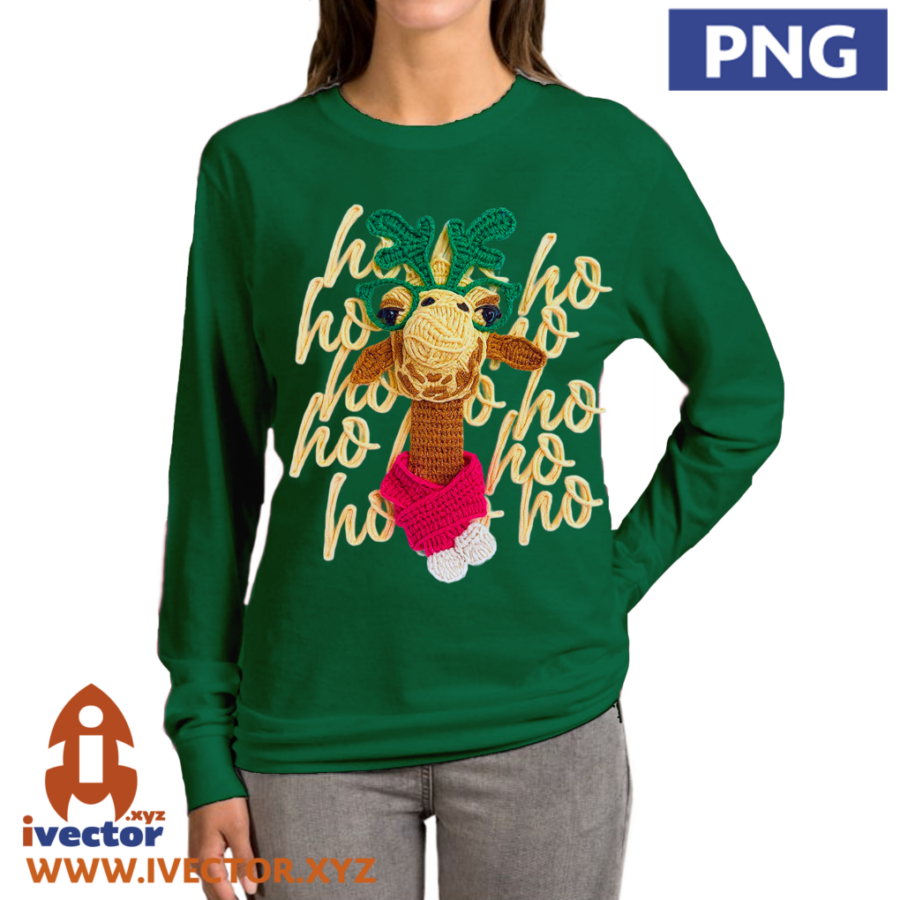 HO-HO-HO-JIRAFA-RENO-NAVIDENO-PNG-CROCHET-ALTA-CALIDAD-P3 HO HO HO JIRAFA RENO NAVIDEÑO PNG CROCHET ALTA CALIDAD