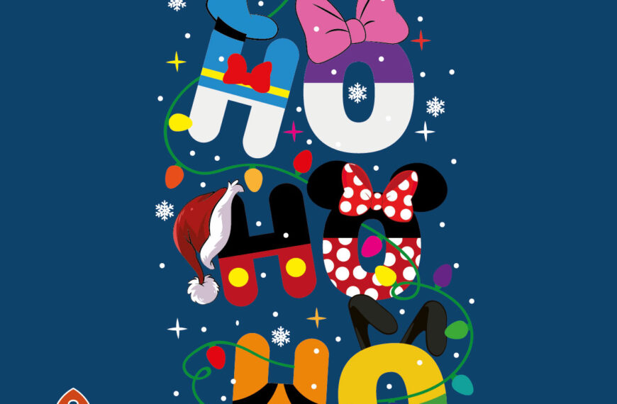 HO HO HO NAVIDAD VECTOR EPS PDF DISNEY