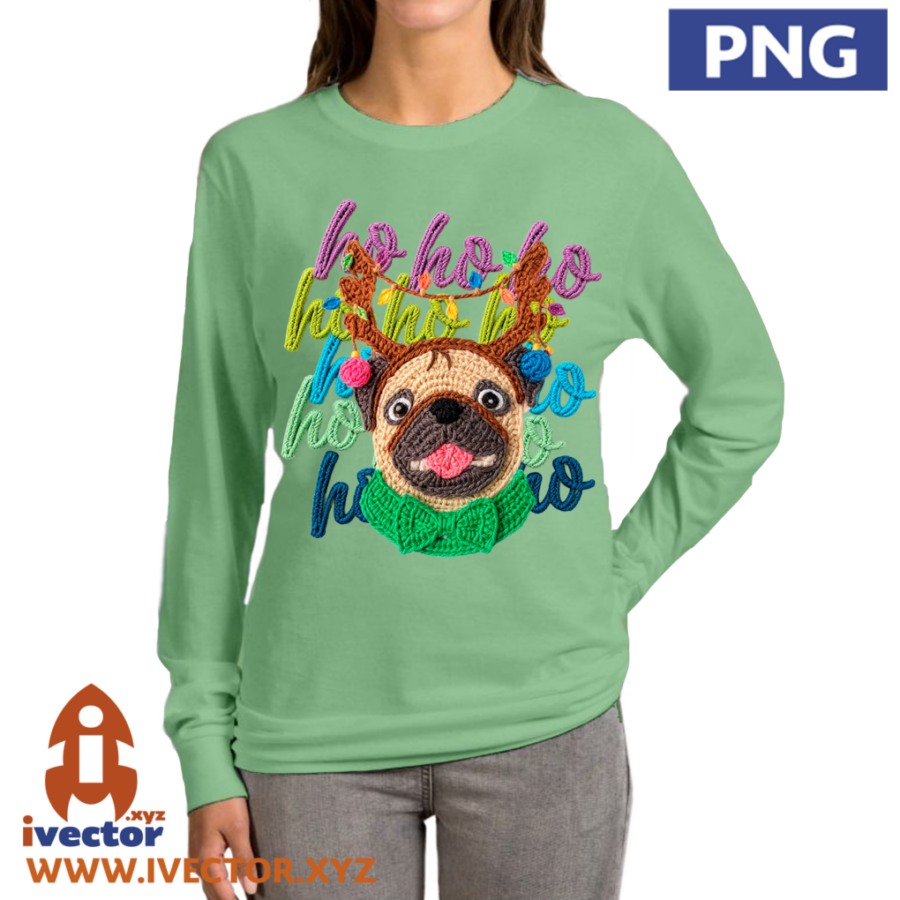 HO-HO-HO-PERRO-NAVIDENO-CROCHET-ALTA-CALIDAD-P3 HO HO HO PERRO NAVIDEÑO CROCHET ALTA CALIDAD
