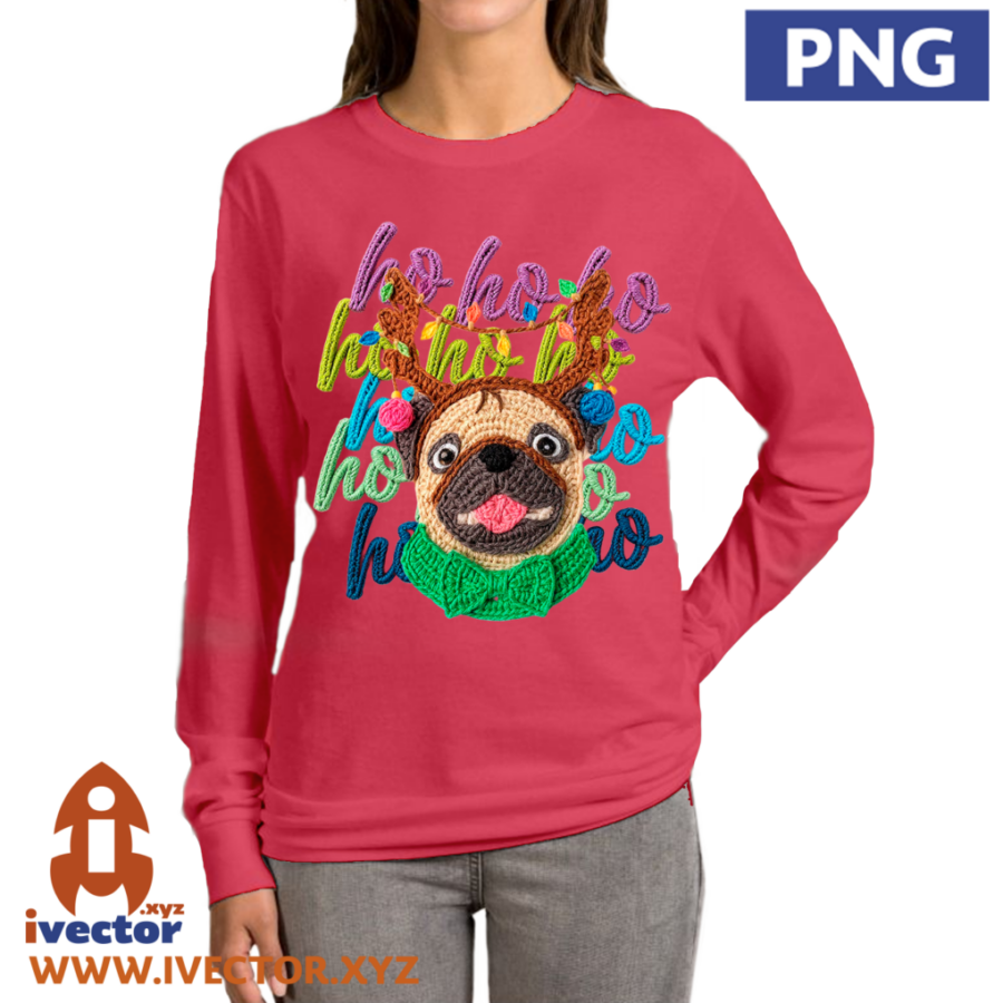 HO-HO-HO-PERRO-NAVIDENO-CROCHET-ALTA-CALIDAD-P4 HO HO HO PERRO NAVIDEÑO CROCHET ALTA CALIDAD