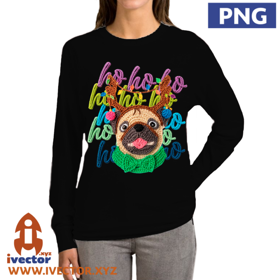 HO-HO-HO-PERRO-NAVIDENO-CROCHET-ALTA-CALIDAD-P5 HO HO HO PERRO NAVIDEÑO CROCHET ALTA CALIDAD