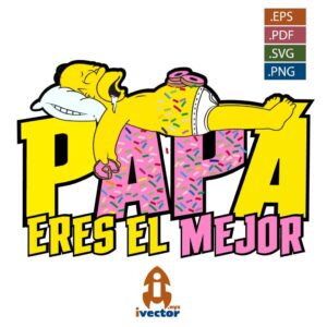 HOMERO-ERES-EL-MEJOR-DIA-DEL-PADRE-DONAS-CHISPAS-CHOCOLATE-EPS-PDF-SVG-EDITABLE-01-1-300x300 VECTORES Y RECURSOS
