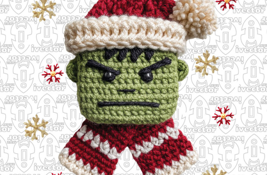 HULK CROCHET PNG ALTA CALIDAD P2