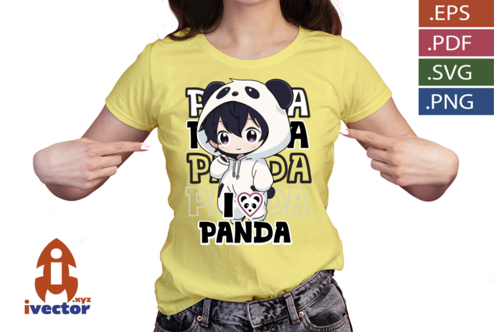 I-LOVE-PANDA-VECTOR-EDITABLE-EPS-PDF-P2 I LOVE PANDA VECTOR EDITABLE EPS PDF