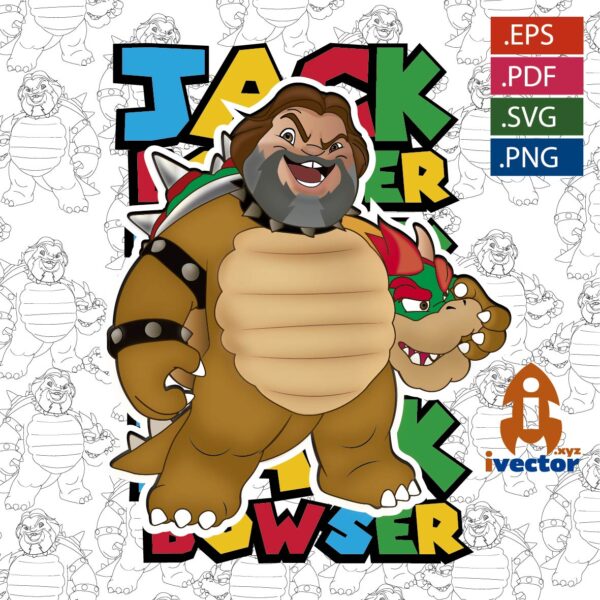 JACK-BLACK-BROWSER-SUPER-MARIO-BROS-VECTOR-EDITABLE-01-01-600x600 Ivector - Recursos Ilimitados DTF