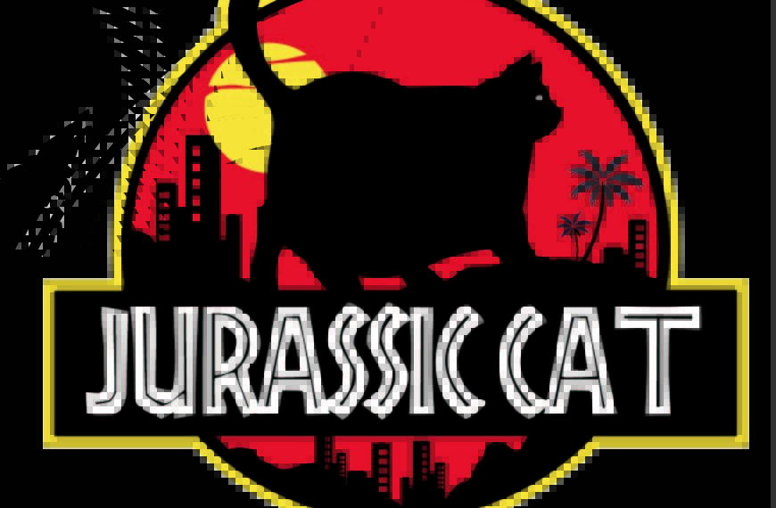 JURASSIC CAT LOGO JURASSIC WORLD VECTOR EPS PDF