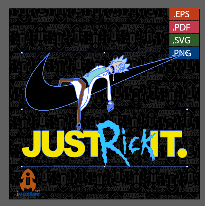 JUST-RICKT-IT-VECTOR-EDITABLE_P1 JUST RICK IT VECTOR EDITABLE