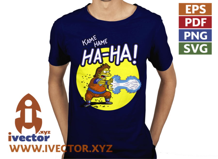 KAME-HAME-HA-HA-SIMSONS-DRAGON-BALL_P2 KAME HAME HA HA SIMSONS DRAGON BALL