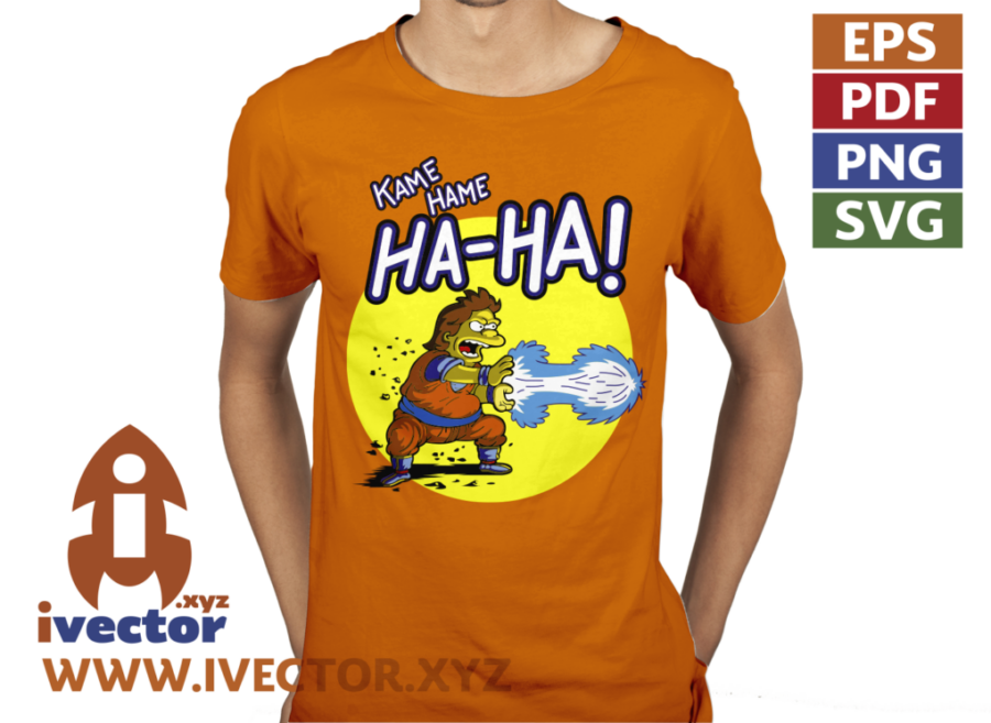 KAME-HAME-HA-HA-SIMSONS-DRAGON-BALL_P3 KAME HAME HA HA SIMSONS DRAGON BALL