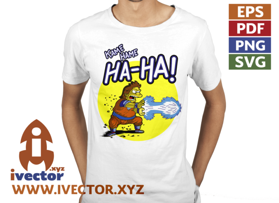 KAME-HAME-HA-HA-SIMSONS-DRAGON-BALL_P7 KAME HAME HA HA SIMSONS DRAGON BALL