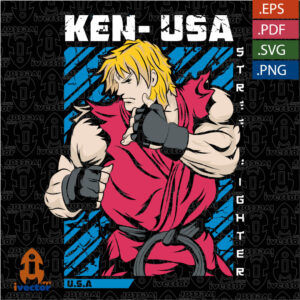 KEN-USA-STREET-FIGHTER-VECTOR_Mesa-de-trabajo-1-300x300 VECTORES Y RECURSOS