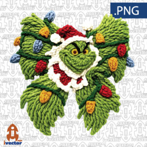 LAZO-GRINCH-CROCHET-PNG-ALTA-CALIDAD-300x300 VECTORES Y RECURSOS