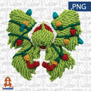 LAZO-GRINCH-REVERSO-CROCHET-PNG-ALTA-CALIDAD-300x300 VECTORES Y RECURSOS