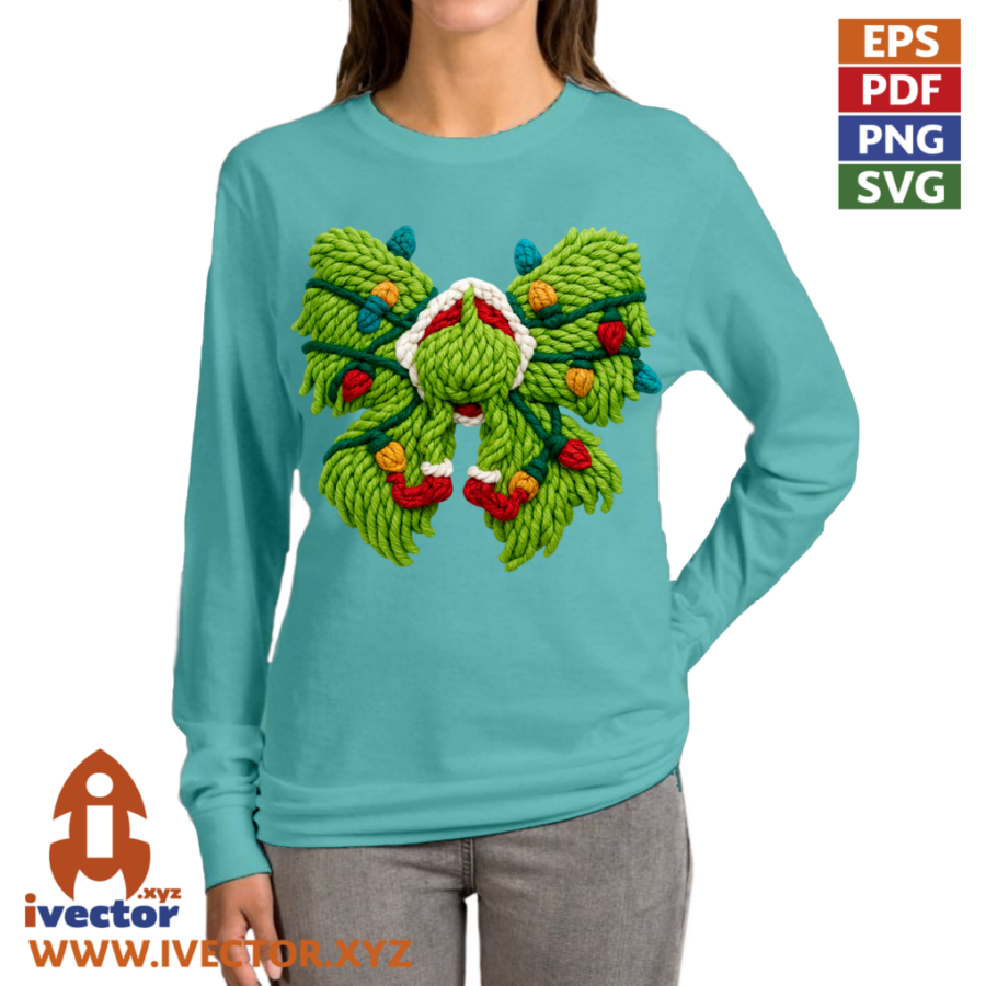 LAZO-GRINCH-REVERSO-CROCHET-PNG-ALTA-CALIDAD-P3 LAZO GRINCH REVERSO CROCHET PNG ALTA CALIDAD