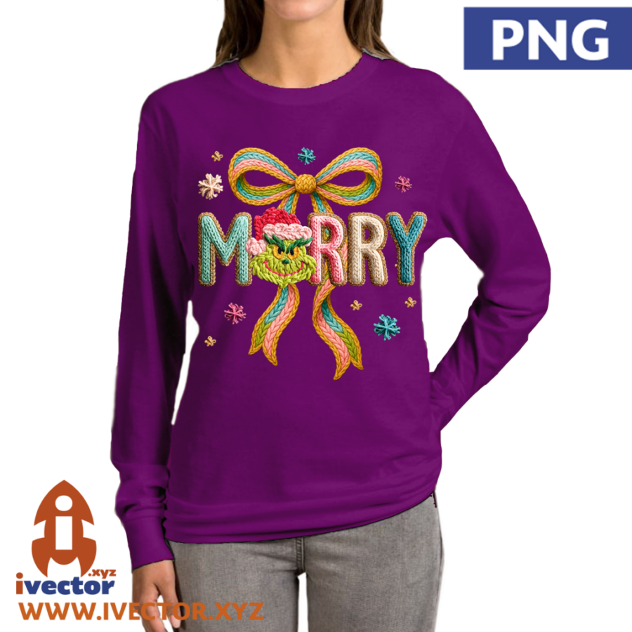 LAZO-MERRY-CHRISTMAS-GRINCH-PNG-ALTA-CALIDAD-P4 LAZO MERRY CHRISTMAS GRINCH PNG ALTA CALIDAD