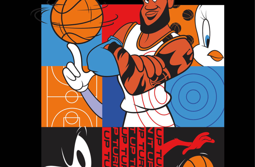 LEBRON JAMES SPACE JAM VECTOR EPS PDF