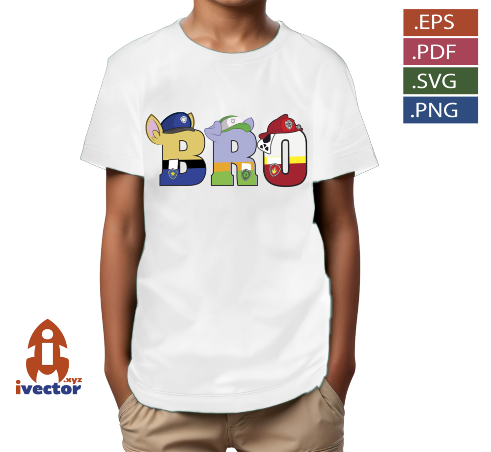 LETRAS-PAW-PATROL-BRO-SISTER-DAD-MOM-Y-NUMEROS-P4 LETRAS PAW PATROL BRO, SISTER, DAD, MOM Y NÚMEROS