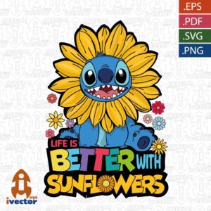 LIFE-IS-BETTER-WITH-SUNFLOWERS-VECTOR-EDITABLE-01-300x300 VECTORES Y RECURSOS