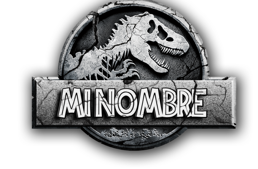 LOGO JURASSIC PARK EDITABLE PSD FUENTE