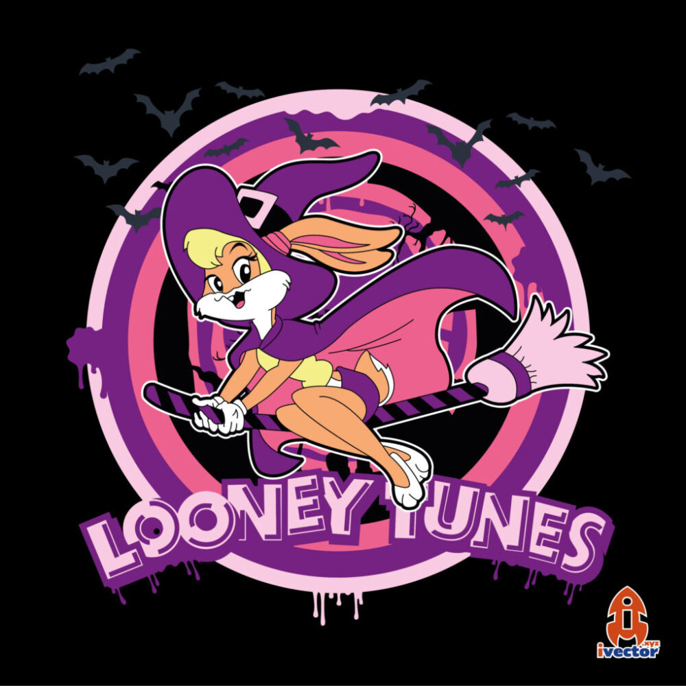 LOLA BUNNY LOONEY TUNES HALLOWEEN CALABAZA VECTOR EPS PDF