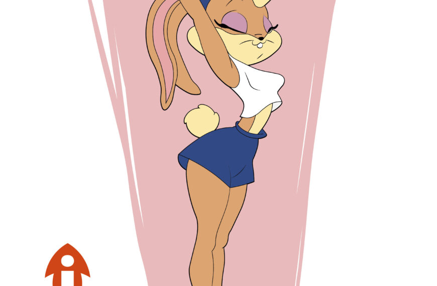 LOLA BUNNY VECTOR EDITABLE EPS PDF