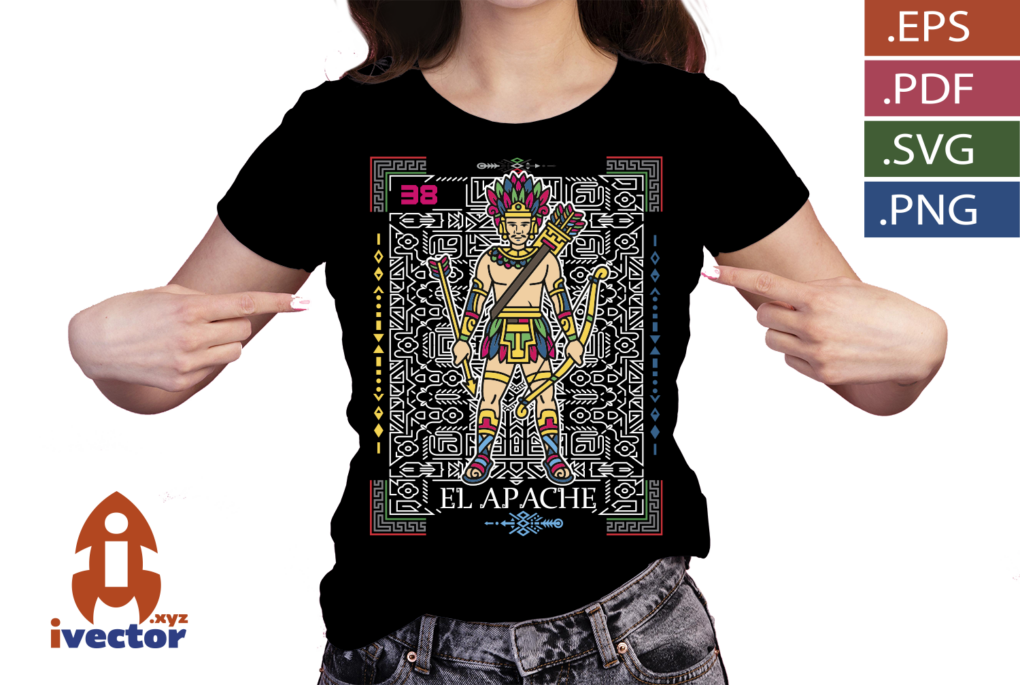 LOTERIA-EL-APACHE-VECTOR-EDITABLE-EPS-PDF_P4 LOTERIA EL APACHE VECTOR EDITABLE EPS PDF